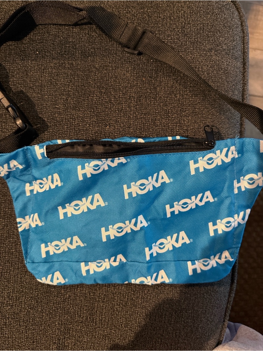 Hoka Blue Logo Belt Bag for Men